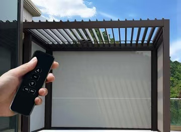 Motorized Aluminum Pavilions